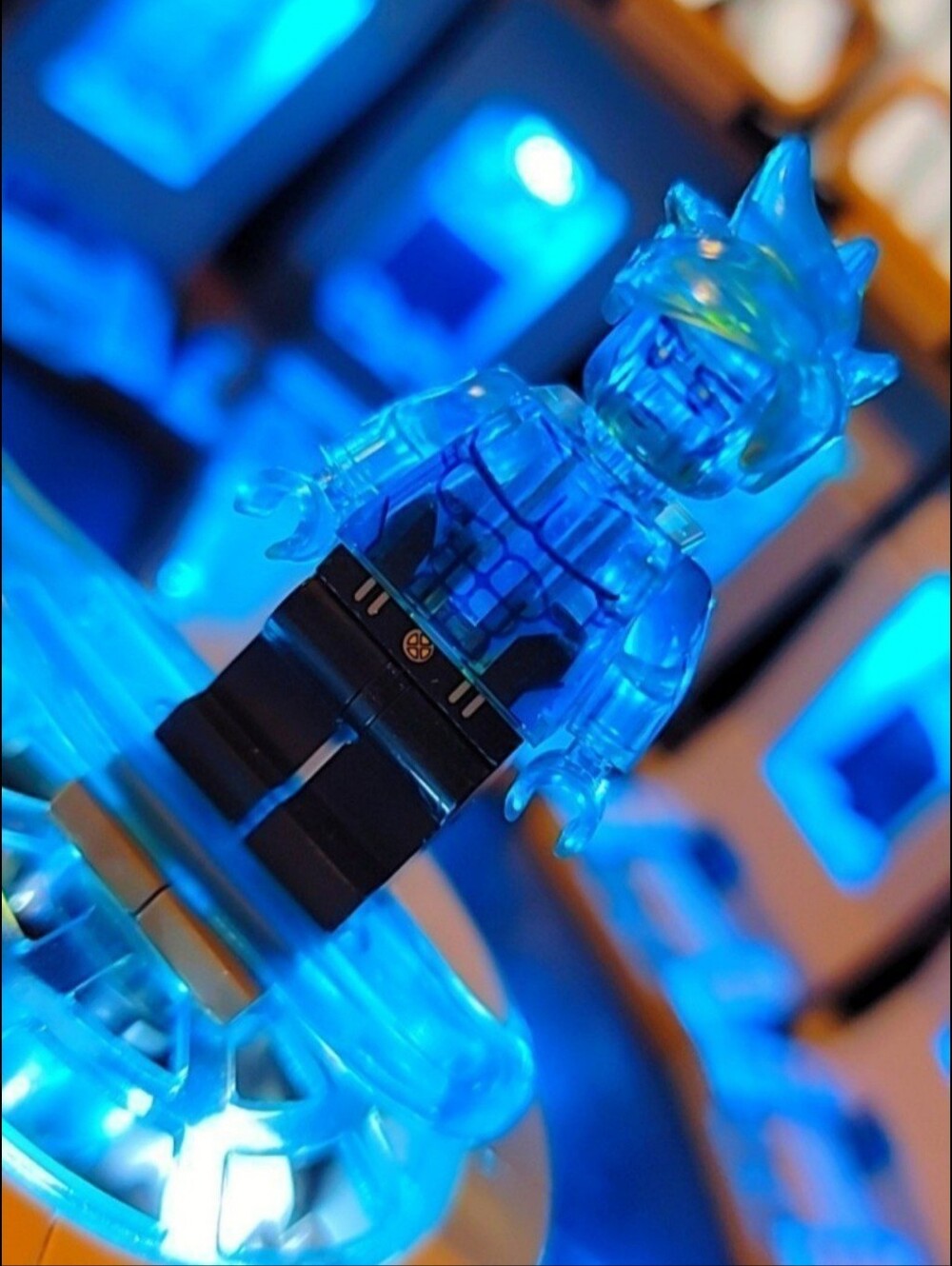 Xmen Iceman Minifigure Lego Compatible